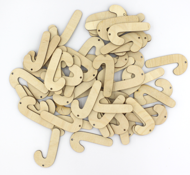 Laski choinkowe wykonane ze sklejki